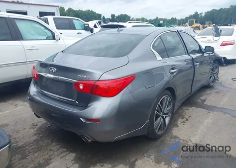 2015 Infiniti Q50 Sport from USA, damaged, VIN JN1BV7AP5FM332860